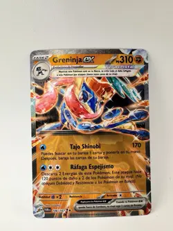 Greninja ex 106/167 - Twilight Masquerade - Pokemon TCG - Double Rare Spanish NM - Image 1