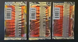 (3) Pokemon WOTC Neo Genesis Booster Pack with Lugia Art Work - EMPTY Display - Image 2