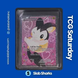2013 POKEMON BLACK & WHITE LEGENDARY TREASURES #RC23 EMOLGA RADIANT COLLECTION - Image 1