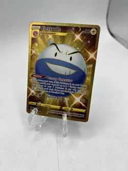 Electrode Pokemon Chilling Reign TCG 222/198 Secret Rare Gold Full Art - Image 1