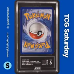 2025 POKEMON PHANTASMAL FLAMES #061/094 MEGA SHARPEDO EX DOUBLE RARE TAG 9 - Image 2
