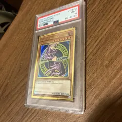 Yu-Gi-Oh! TCG 2020 1st Edition Dark Magician Maximum Gold PSA 9 - Image 1