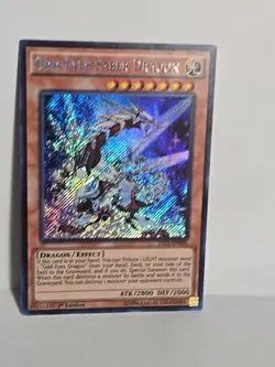 Odd-Eyes Saber Dragon YS15-ENF00 Saber Force 1st Edition - Image 1