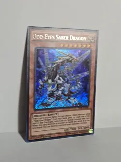 Odd-Eyes Saber Dragon YS15-ENF00 Saber Force 1st Edition - Image 2