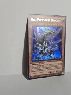 Odd-Eyes Saber Dragon YS15-ENF00 Saber Force 1st Edition - Image 3