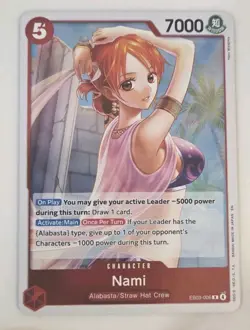 Nami EB03-006 Extra Booster: One Piece Heroines Edition Foil - Image 1