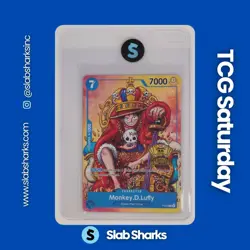 2024 ONE PIECE EN #P-043 MONKEY.D.LUFFY PROMO 2ND ANNIV TOURNAMENT PARTICIPATION - Image 1