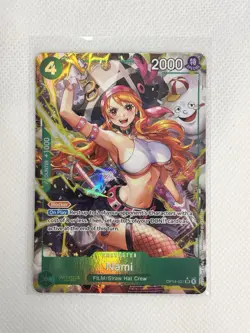 One Piece Nami OP14-031 Alt Art SR The Azure Sea’s Seven English - Image 1