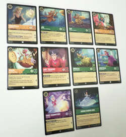 Disney Lorcana Theme Lot - Cinderella Theme Lot of 10 Cards - Image 1