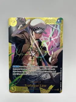 Trafalgar Law OP10-119 SEC FOIL One Piece Card Game English NM+ - Image 1