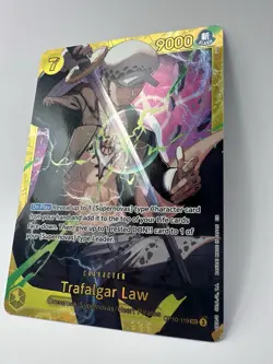 Trafalgar Law OP10-119 SEC FOIL One Piece Card Game English NM+ - Image 2