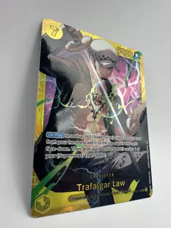 Trafalgar Law OP10-119 SEC FOIL One Piece Card Game English NM+ - Image 3