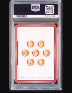 Dragon Ball Fusion World Card Case Son Goku Gold Energy Marker #E01-01 PSA 10 - Image 2