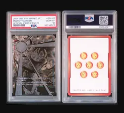 Dragon Ball Fusion World Card Case Son Goku Gold Energy Marker #E01-01 PSA 10 - Image 3