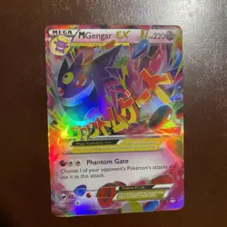 Pokemon TCG M Gengar EX Phantom Forces Card 35/119 2015 - Image 1