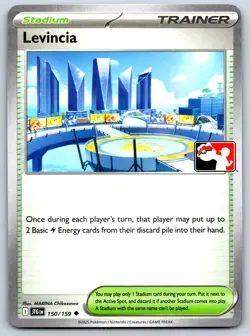 Levincia - Prize Pack Series 7 - Journey Together Pokemon Card NM - Image 1