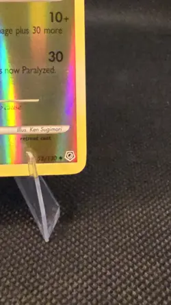 Luxio 52/130 Diamond & Pearl Reverse Holo Uncommon 2007 Pokemon TCG Card - Image 2