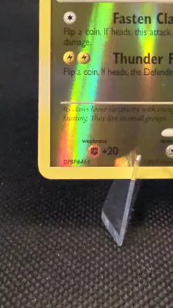 Luxio 52/130 Diamond & Pearl Reverse Holo Uncommon 2007 Pokemon TCG Card - Image 3