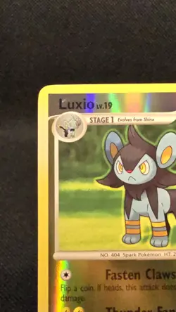 Luxio 52/130 Diamond & Pearl Reverse Holo Uncommon 2007 Pokemon TCG Card - Image 4