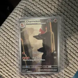 Pokemon Charmeleon 105/165 Sv2a: Card 151 Stage 1 100 HP Combustion Fire Blast - Image 1