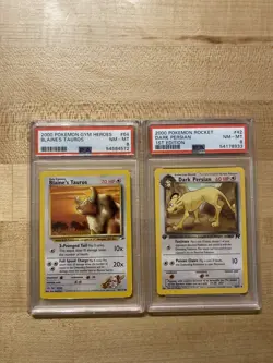 Lot of 8 PSA/CGC Graded Vintage Pokemon Cards (Gym & Rocket Sets) - Image 4