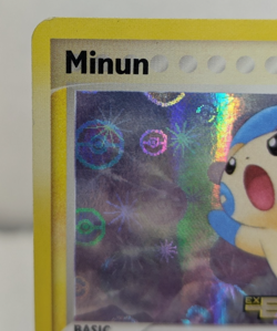 Pokemon Minun 37/106 EX Emerald Reverse Holo – Near Mint TCG Card - Image 2