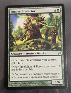 Timber Protector MTG Lorwyn Rare Treefolk Magic Card LP - Image 1