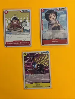 One Piece TCG Card Game 17 Cards Collection Mixed Lot - Image 4