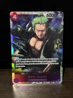 Zoro Juurou ST18-004 SR ONE PIECE Tcg Card Game NM LUFFY Starter Deck 18 NM - Image 1