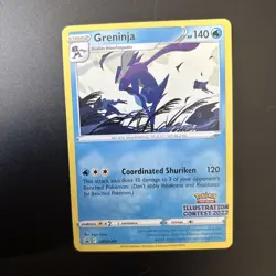 Greninja (Illustration Contest 2022) SWSH305 SWSH: Sword & Shield Promo Cards... - Image 1