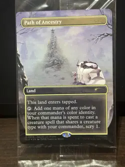 Path of Ancestry- Promo Rainbow Foil (SLD 0914) - Secret Lair Avatar: TLA MTG - Image 1