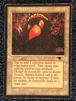MISHRA'S WORKSHOP rare 1994 ANTIQUITIES Magic the Gathering - Image 4