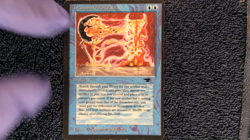 TRANSMUTE ARTIFACT uncommon 1994 ANTIQUITIES Magic the Gathering Miscut - Image 2