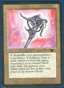 FELDON'S CANE uncommon 1994 ANTIQUITIES Magic the Gathering - Image 1