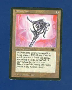 FELDON'S CANE uncommon 1994 ANTIQUITIES Magic the Gathering - Image 2