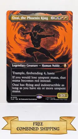 Ozai, the Phoenix King (0335) (Borderless) Avatar: The Last Airbender Regular - Image 1