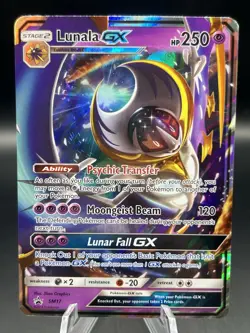 Pokemon TCG Lunala GX SM17 Black Star Promo - Image 1