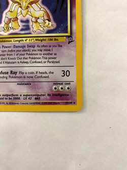 Alakazam #1 Pokemon Base Set 2 - Image 4
