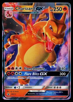 Charizard GX SM211 Hidden Fates Pokemon 2019 - Image 1