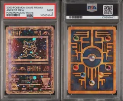 2000 POKEMON GAME PROMO ANCIENT MEW POKEMON 2000 MOVIE - PSA 9 MINT - Image 3