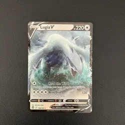 Pokemon TCG Lugia V Silver Tempest #138/195 Ultra Rare Holo - NM - Image 1
