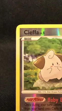 Cleffa 78/130 Diamond and Pearl Reverse Holo Common Pokemon - Image 2