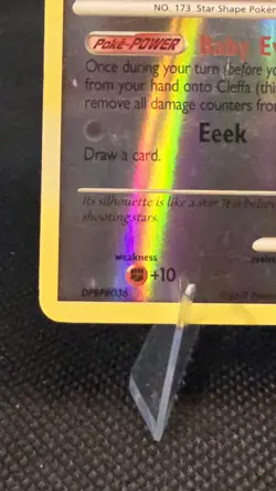Cleffa 78/130 Diamond and Pearl Reverse Holo Common Pokemon - Image 3