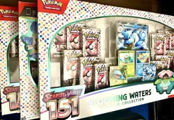Pokemon Scarlet & Violet 151 - Blooming Waters - PACKS+PROMOS ONLY (NO BOX)💦🍃! - Image 1