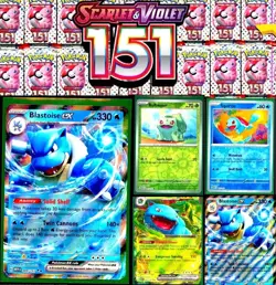 Pokemon Scarlet & Violet 151 - Blooming Waters - PACKS+PROMOS ONLY (NO BOX)💦🍃! - Image 2