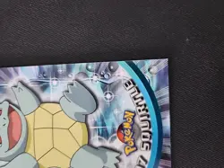 1999 Topps Pokemon #07 Squirtle - TV Animation Series - Black Logo - LP - Image 2