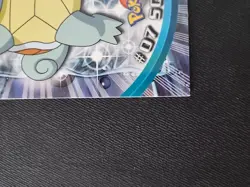 1999 Topps Pokemon #07 Squirtle - TV Animation Series - Black Logo - LP - Image 3