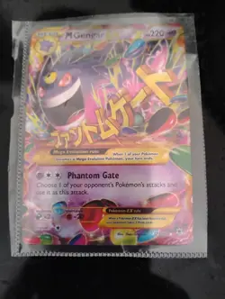 Pokemon M Gengar EX 121/119 Secret Rare Full Art Mega XY Phantom Forces Holo - Image 1