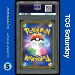 2019 POKEMON JAPANESE PROMO #369/SM-P PIKACHU HOLO TOGETHER WITH WIND PSA 10 - Image 2