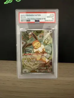 Pokemon Eevee 173 SV: Scarlet & Violet Promo Holo PSA 10 2025 English - Image 1